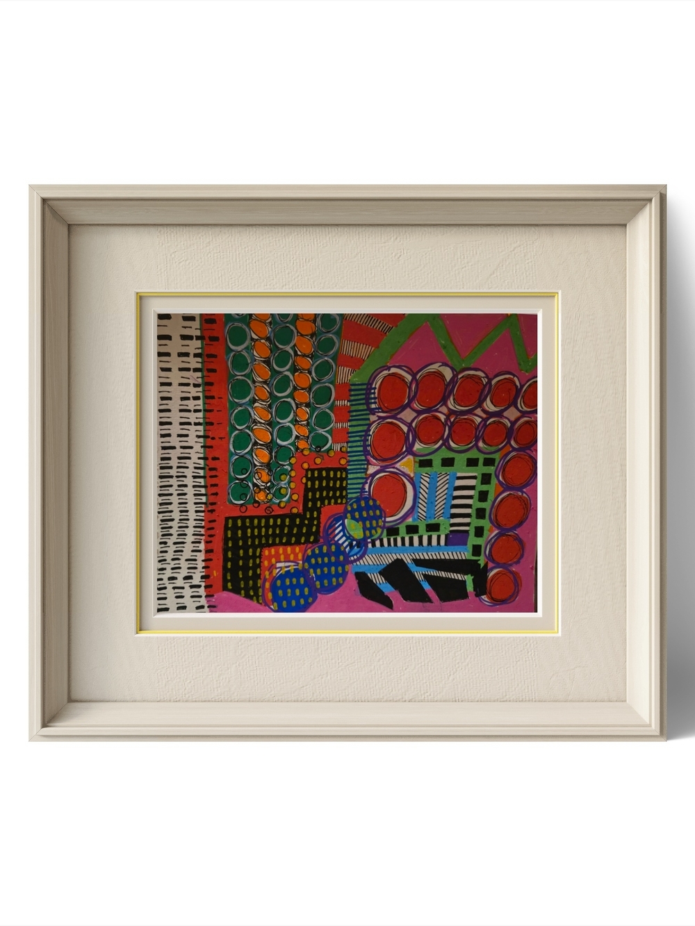 Abstract Pop Art in Multicolor